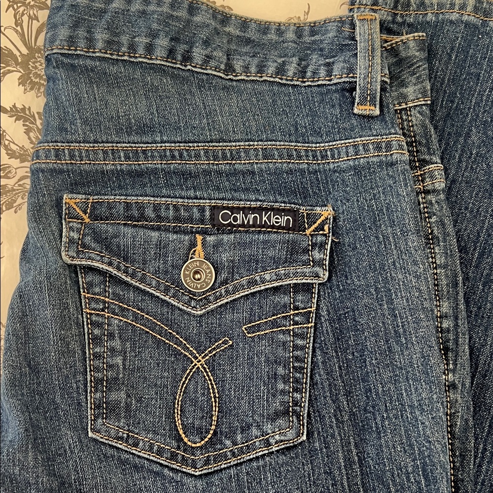 Calvin Klein Women's Boot cut classic Denim Jeans 90’s Y2K low rise